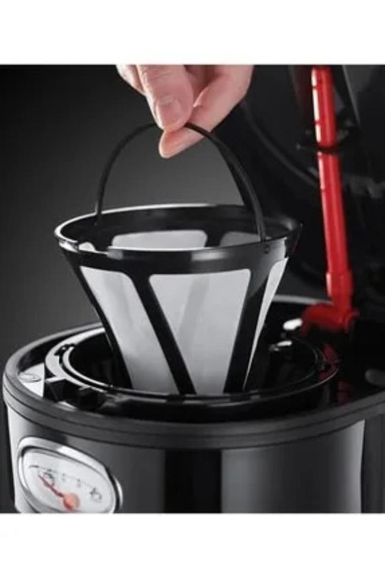 Russell Hobbs 21701-56 Retro Ribbon Filtre Kahve Makinesi Siyah