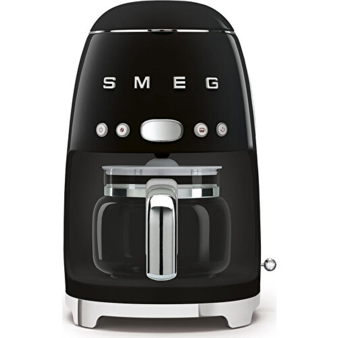 Smeg DCF02BLEU Retro Siyah Filtre Kahve Makinesi