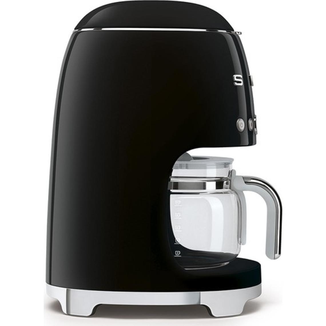 Smeg DCF02BLEU Retro Siyah Filtre Kahve Makinesi
