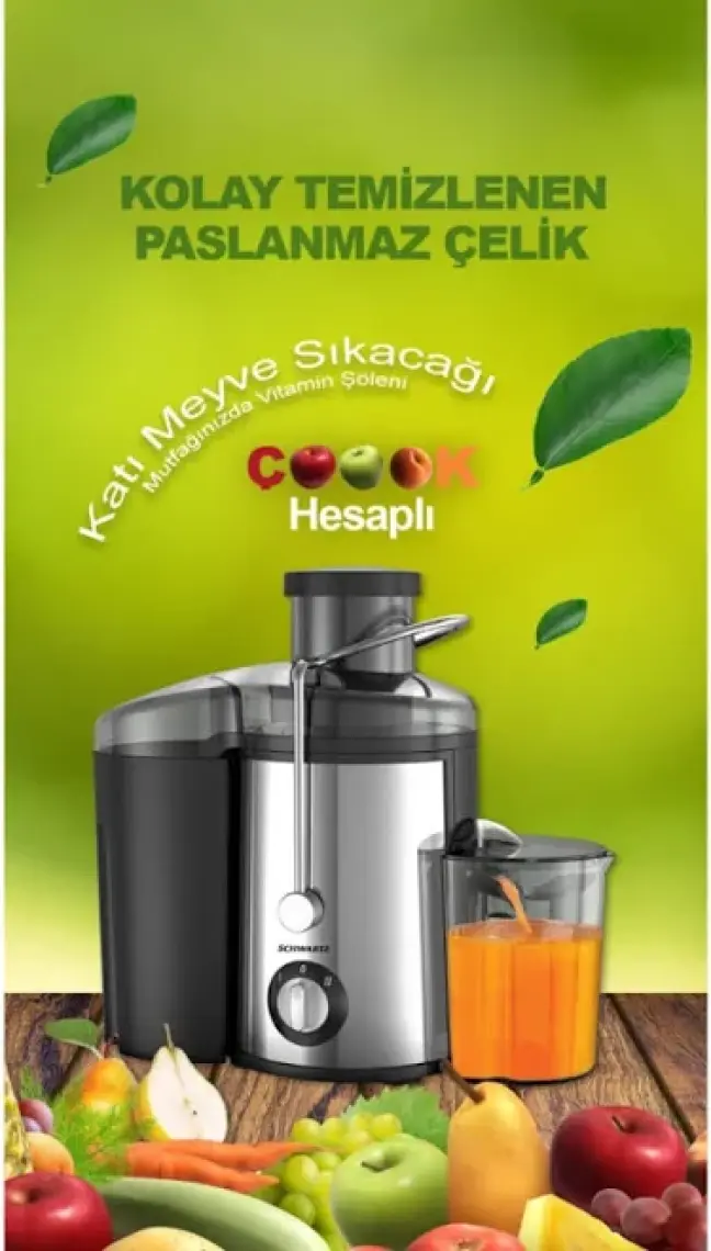 Schwartz 7750 Katı Meyve Sıkacağı