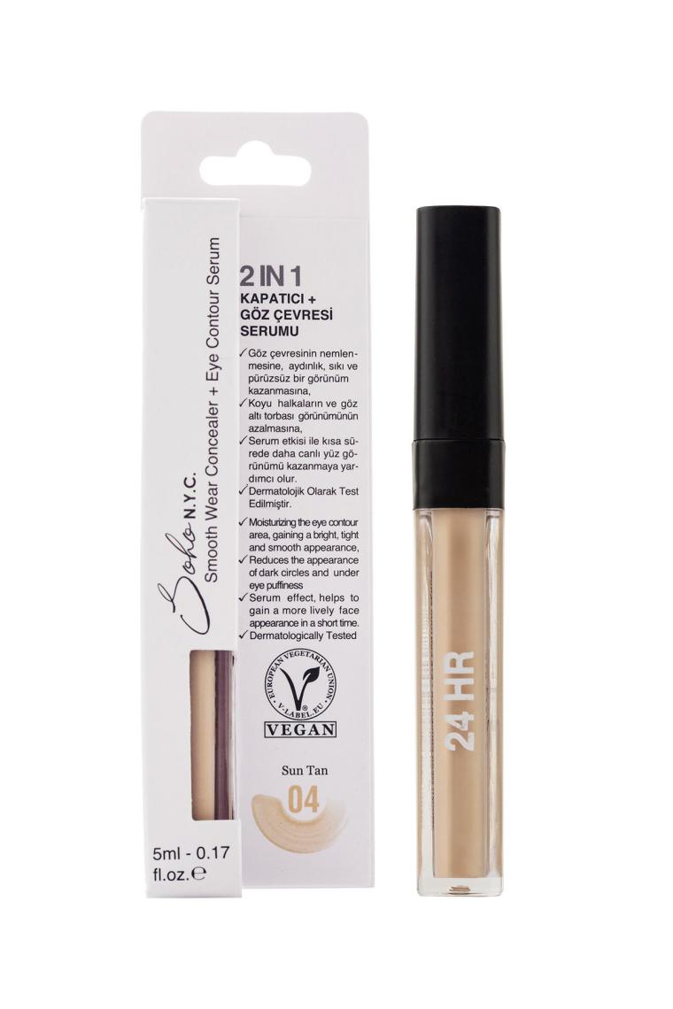 Vegan Göz Altı Morluk Ve Torba Için Serum Kapatıcı 5ml - Sun Tan