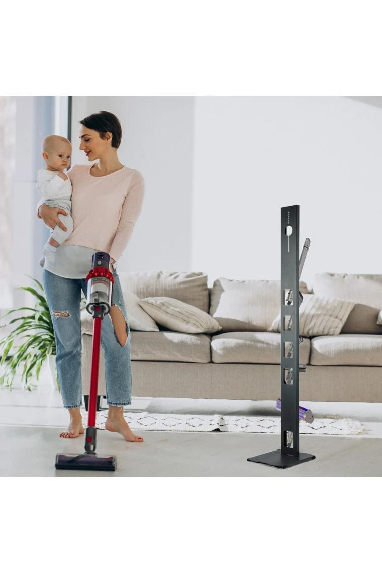 Dyson Uyumlu Şarjlı Süpürge Standı Dyson Süpürge Standı Premium Dekoratif Stand