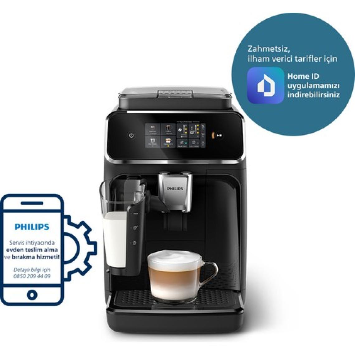 Philips LatteGo Tam Otomatik Espresso Makinesi, EP2331/10
