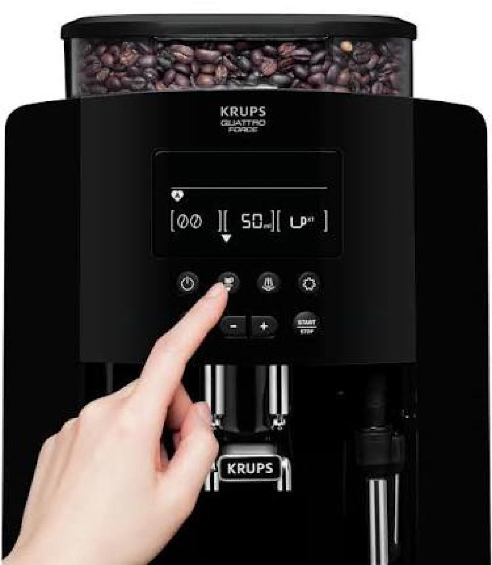 Krups Arabica Display Black Tam Otomatik Kahve Makinesi - 8000036227