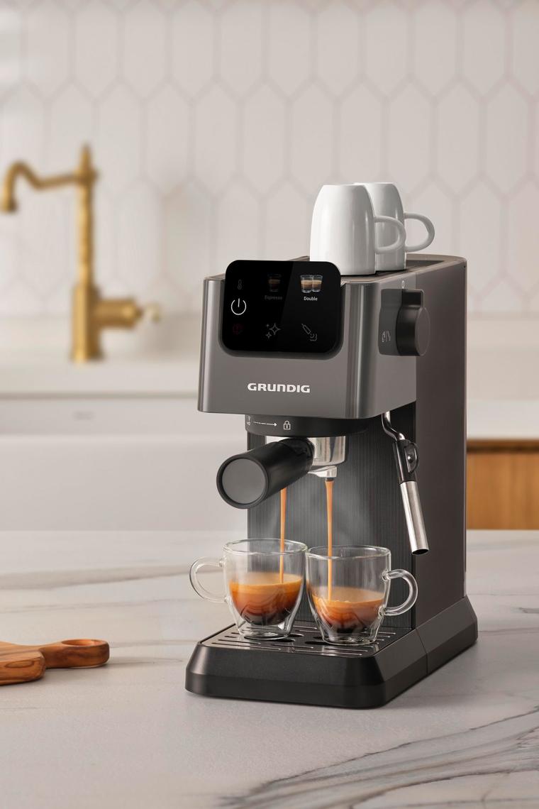Grundig KSM 4330 Delisia Coffee Yarı Otomatik Süt Köpürtücülü Espresso Makinesi