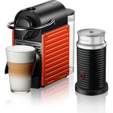 Nespresso C66R Pixie Kırmızı Kahve Makinesi ve Süt Köpürtücü Aksesuar
