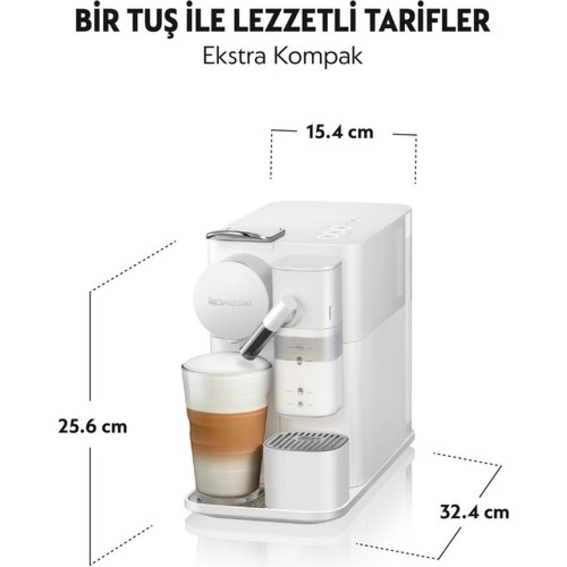 Nespresso F121 Lattissima One White Kahve Makinesi