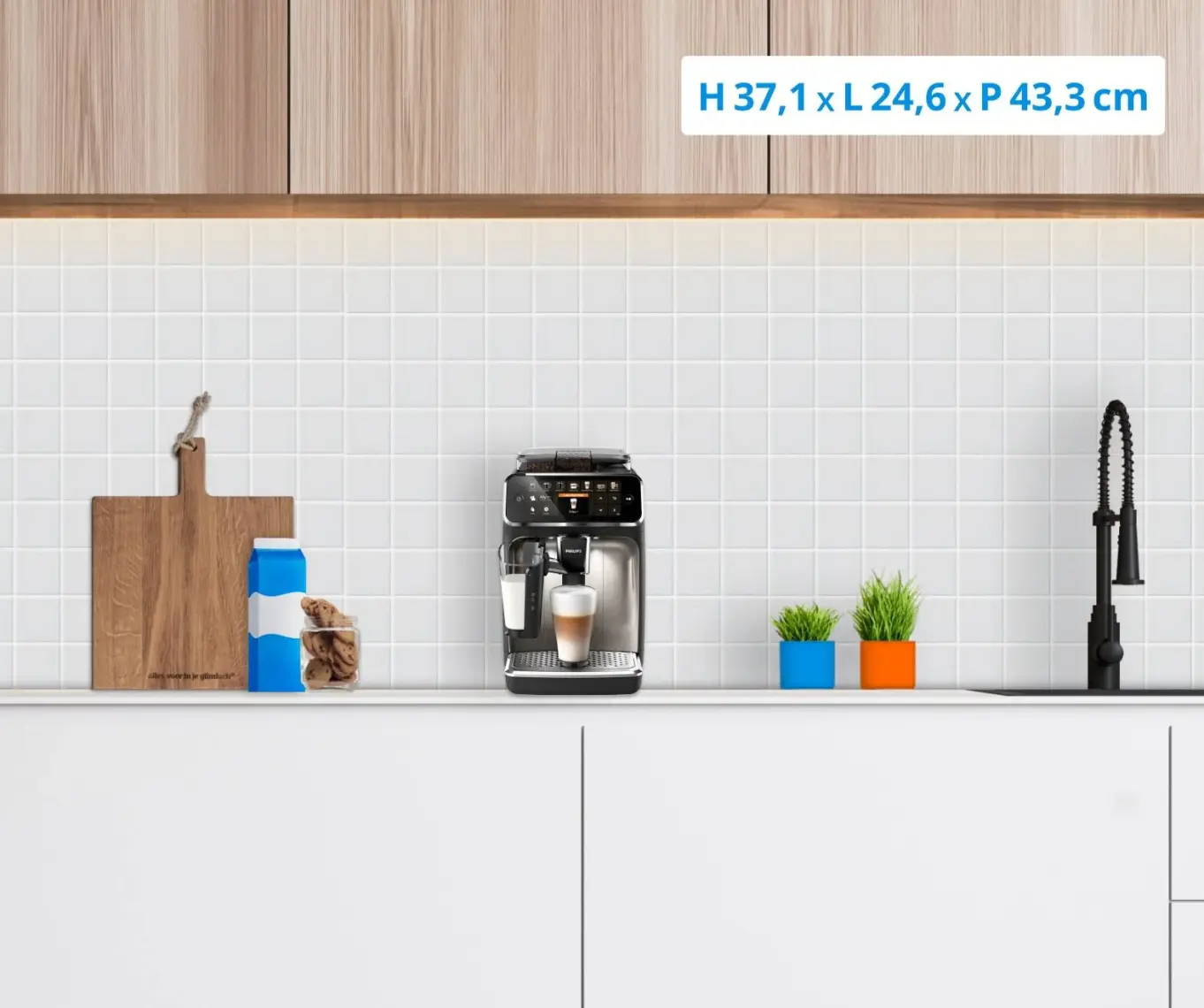 Philips LatteGo EP5447/90 Tam otomatik espresso makinesi