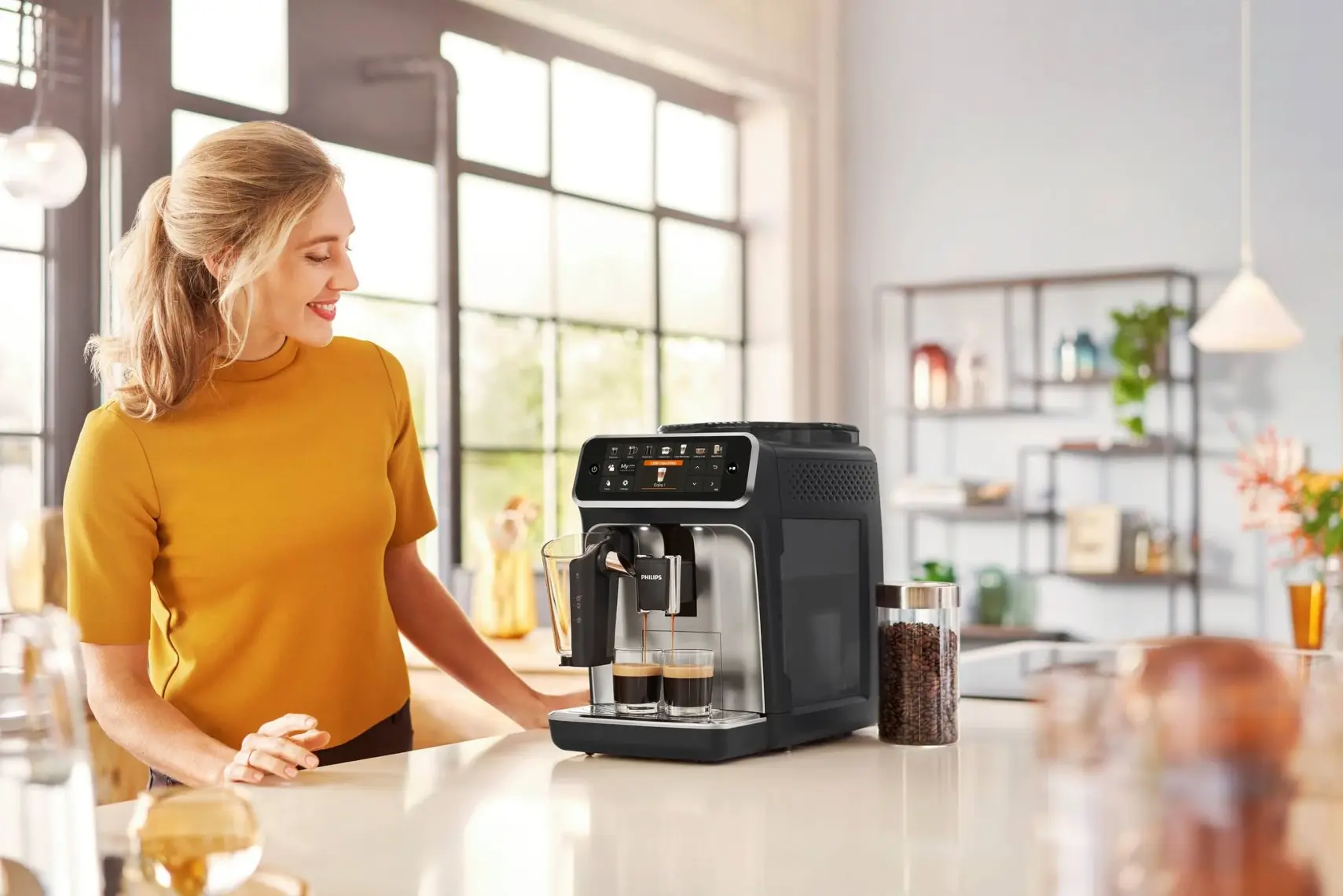 Philips LatteGo EP5447/90 Tam otomatik espresso makinesi