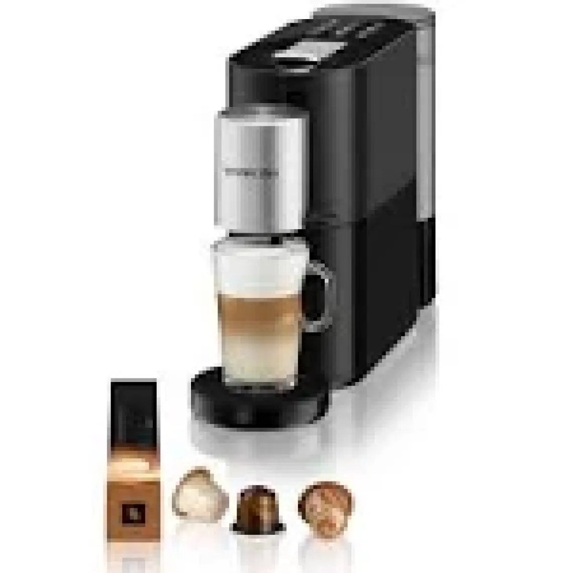 Nespresso S85 Atelier Serisi 1500W Kahve Makinesi - Güçlü Süt Köpürtücüsü ile Espresso ve Kapsül Kahve Hazırlama