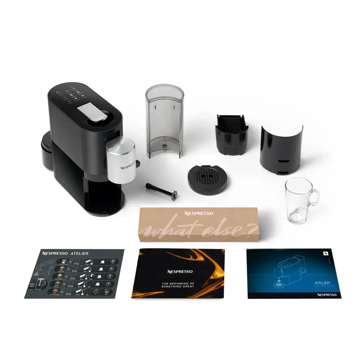 Nespresso S85 Atelier Serisi 1500W Kahve Makinesi - Güçlü Süt Köpürtücüsü ile Espresso ve Kapsül Kahve Hazırlama