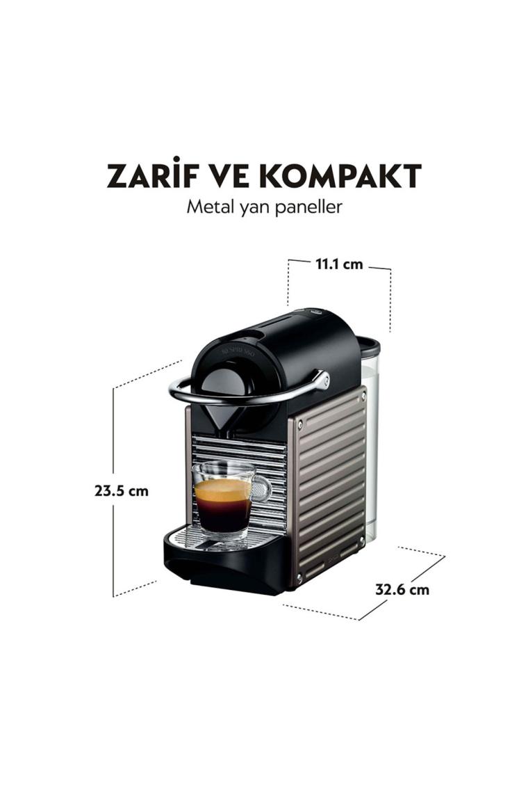 Nespresso C61 Pixie Titan Kapsüllü Kahve Makinesi