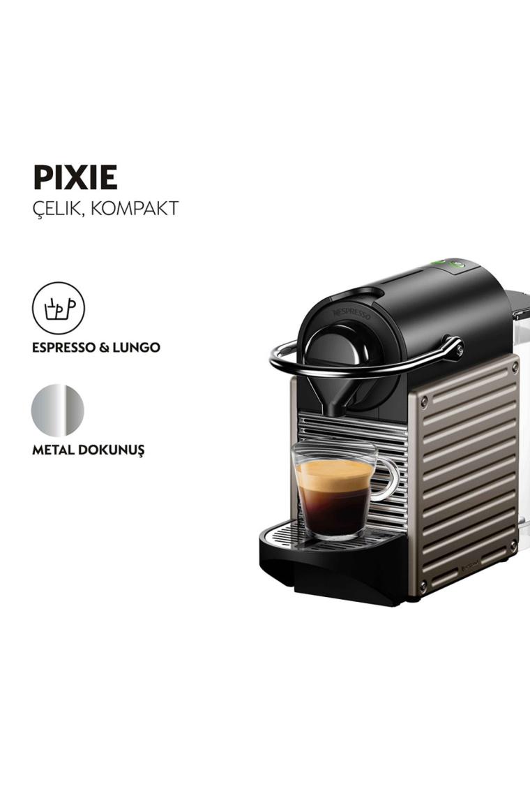 Nespresso C61 Pixie Titan Kapsüllü Kahve Makinesi