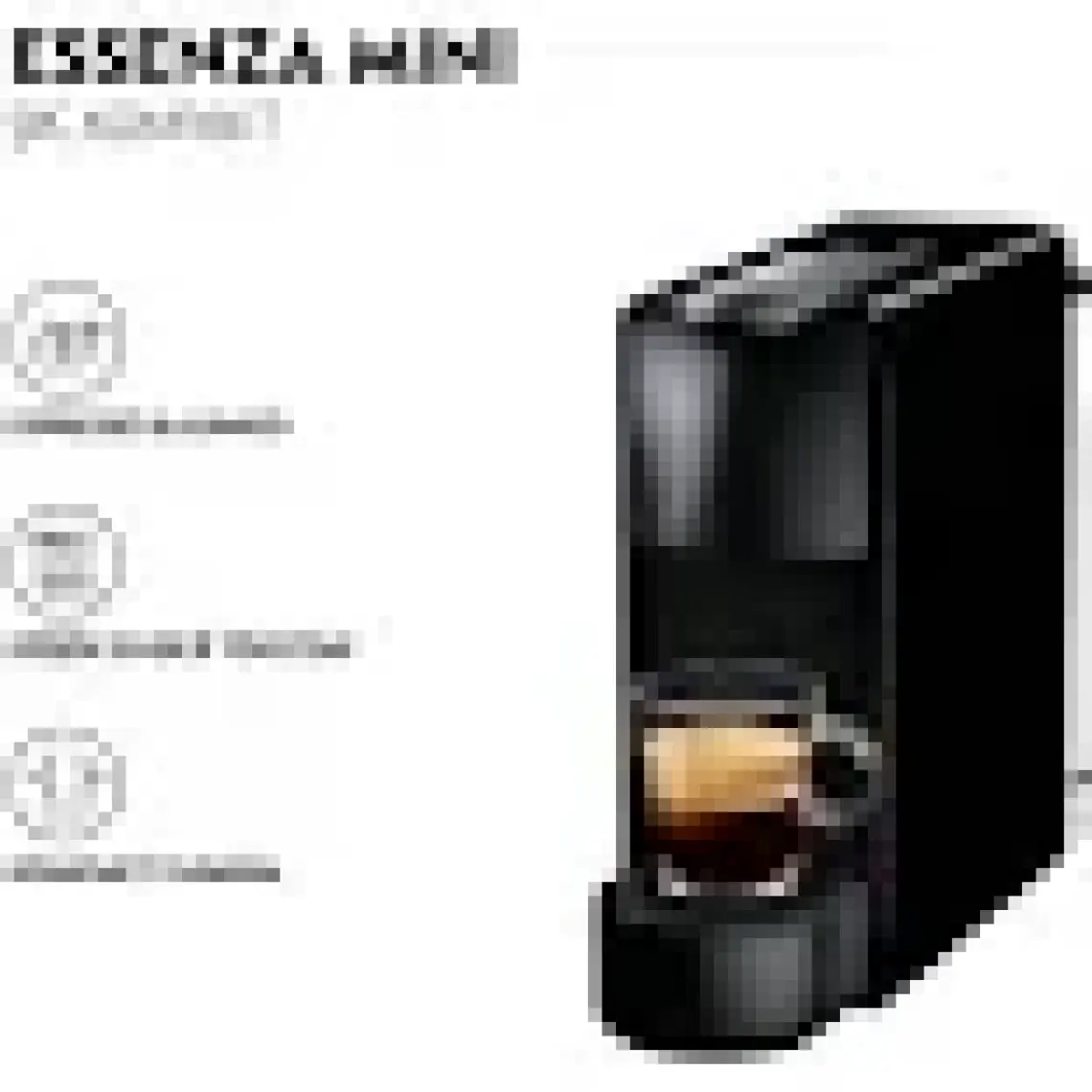 Nespresso C35 Essenza Mini Gri Kahve Makinesi ve Süt köpürtücü Aksesuar