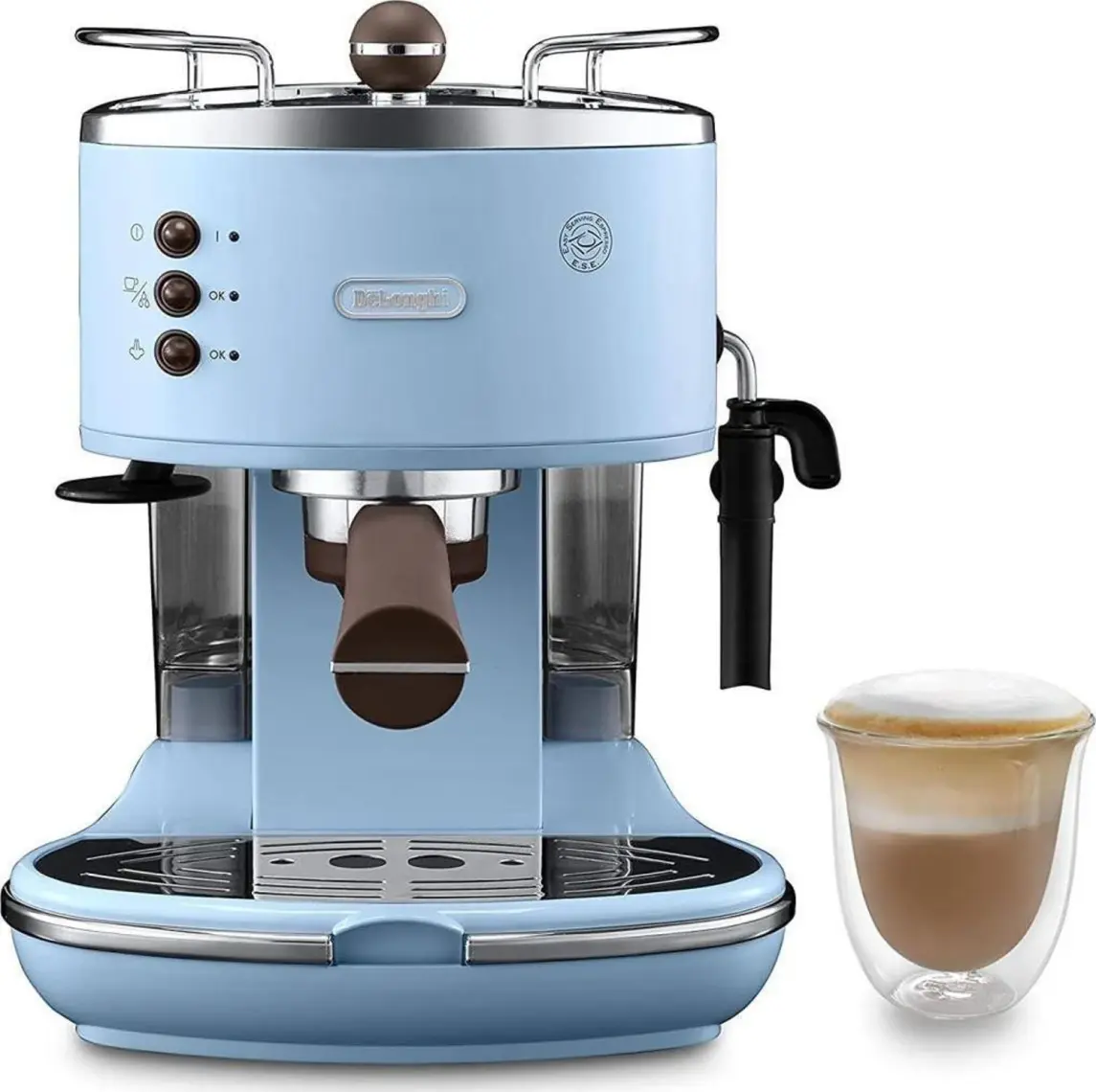 Delonghi Icona Vintage Manuel / Barista Tipi Espresso Makinesi ECOV 311.BG