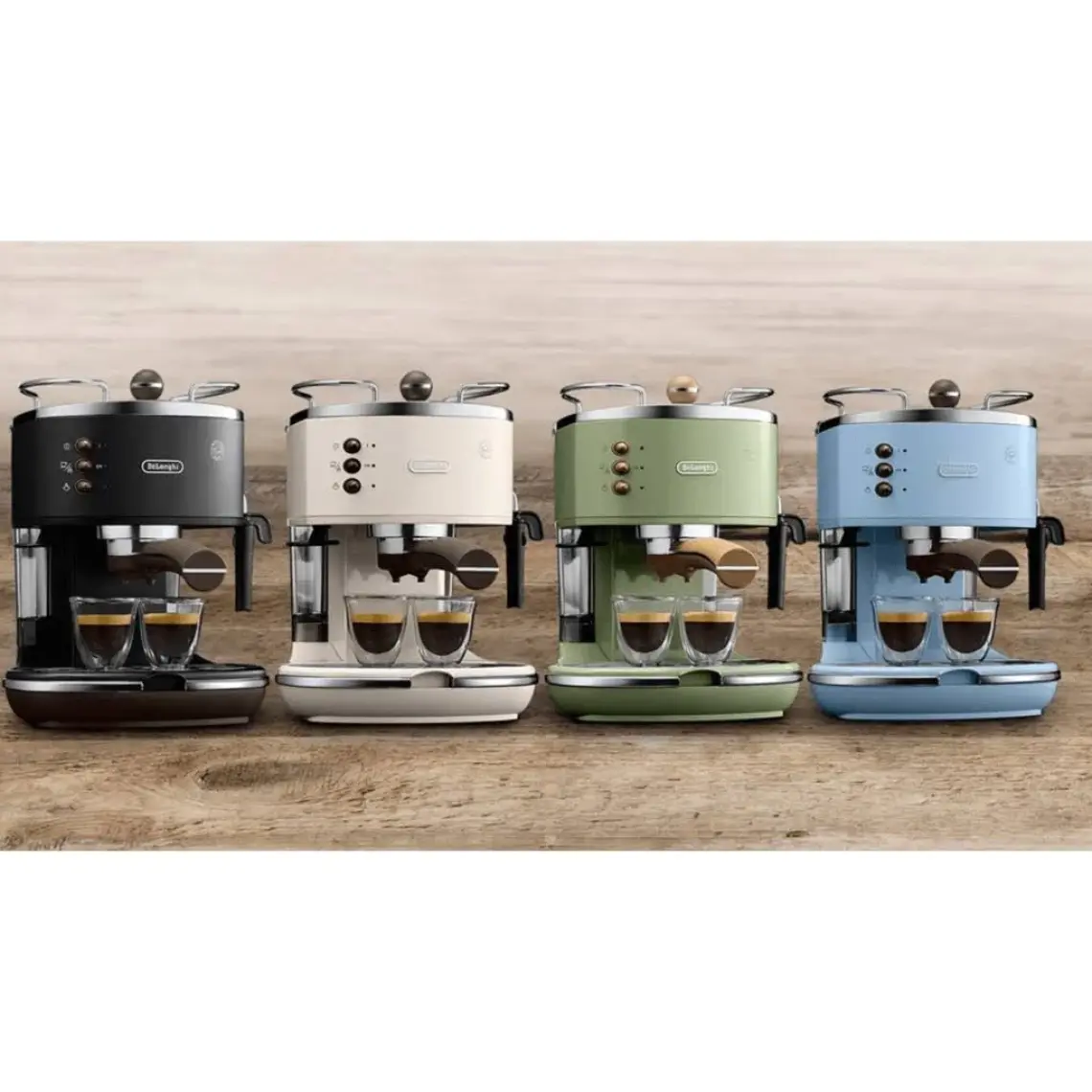 Delonghi Icona Vintage Manuel / Barista Tipi Espresso Makinesi ECOV 311.BG