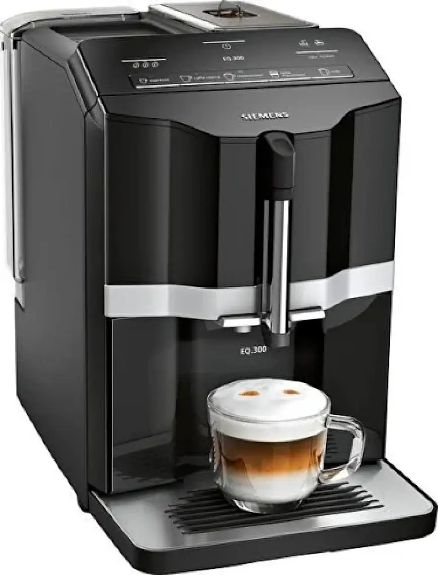 Siemens EQ300 TI351209RW Otomatik Kahve ve Espresso Makinesi Siyah