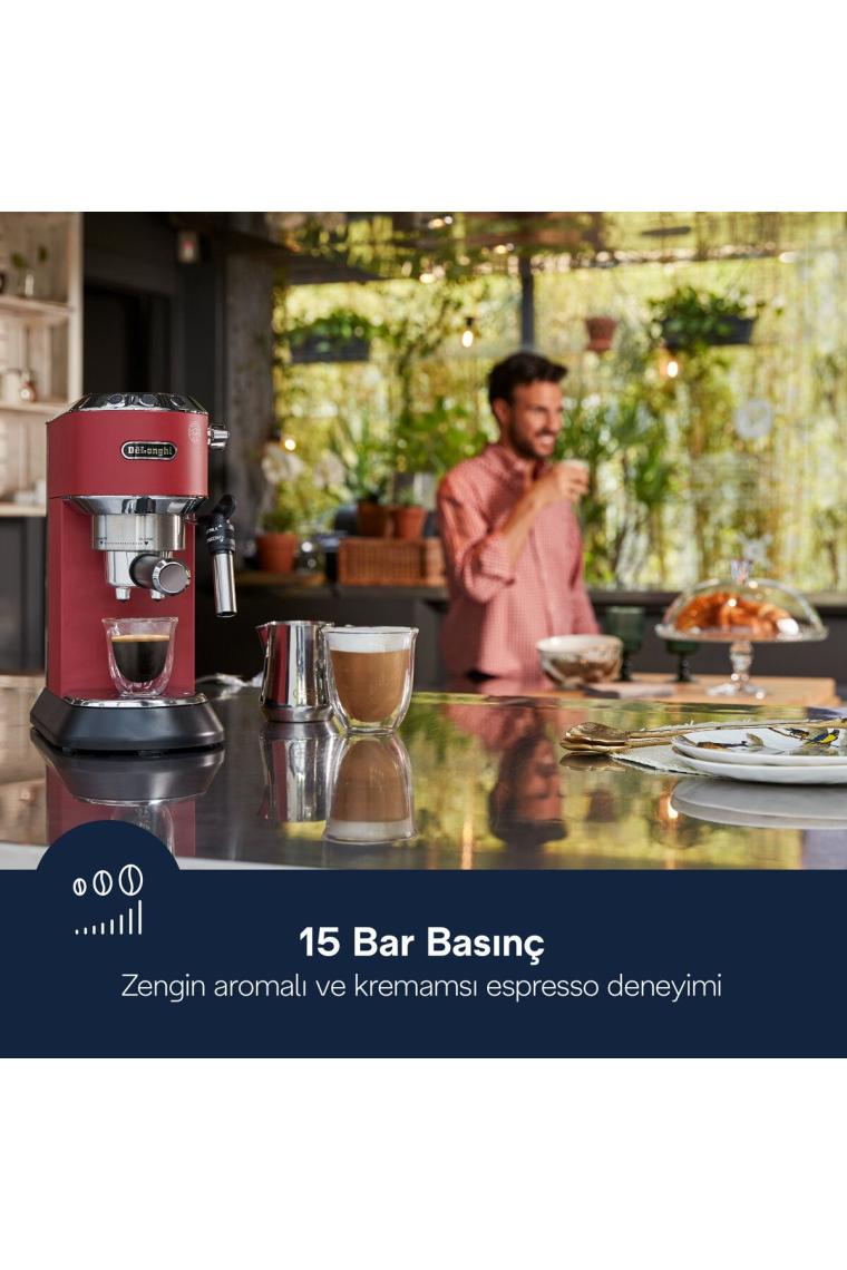 Delonghi Dedica Manuel Espresso Makinesi EC 685.R