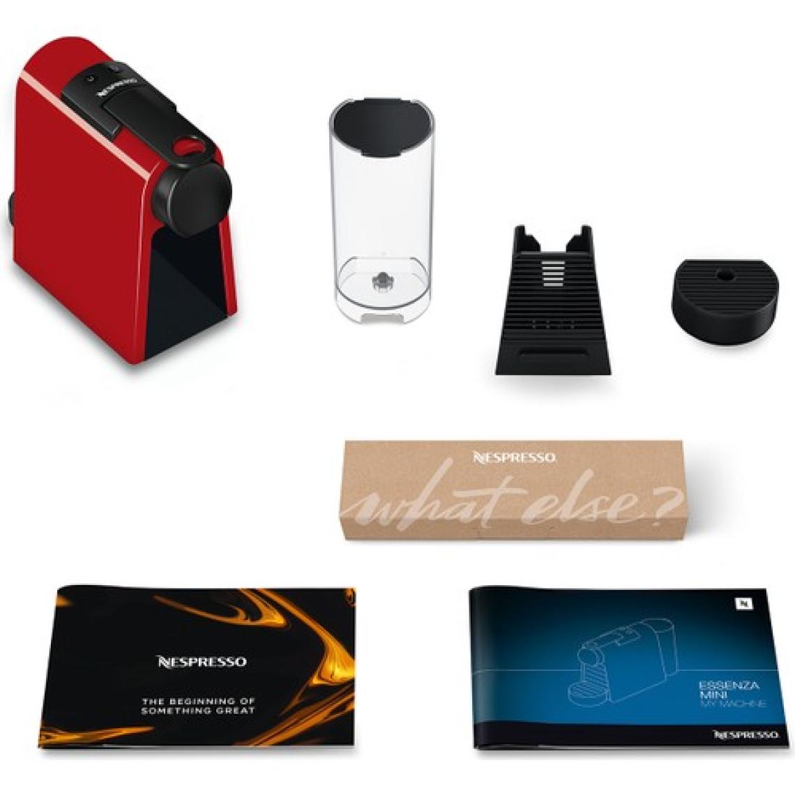 Nespresso Essenza Mini D30 Red Kahve Makinesi, Kırmızı