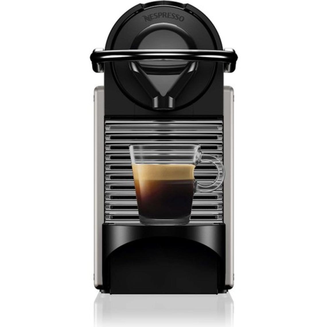 Nespresso C66T Pixie Titan Kahve Makinesi ve Süt Köpürtücü Aksesuar