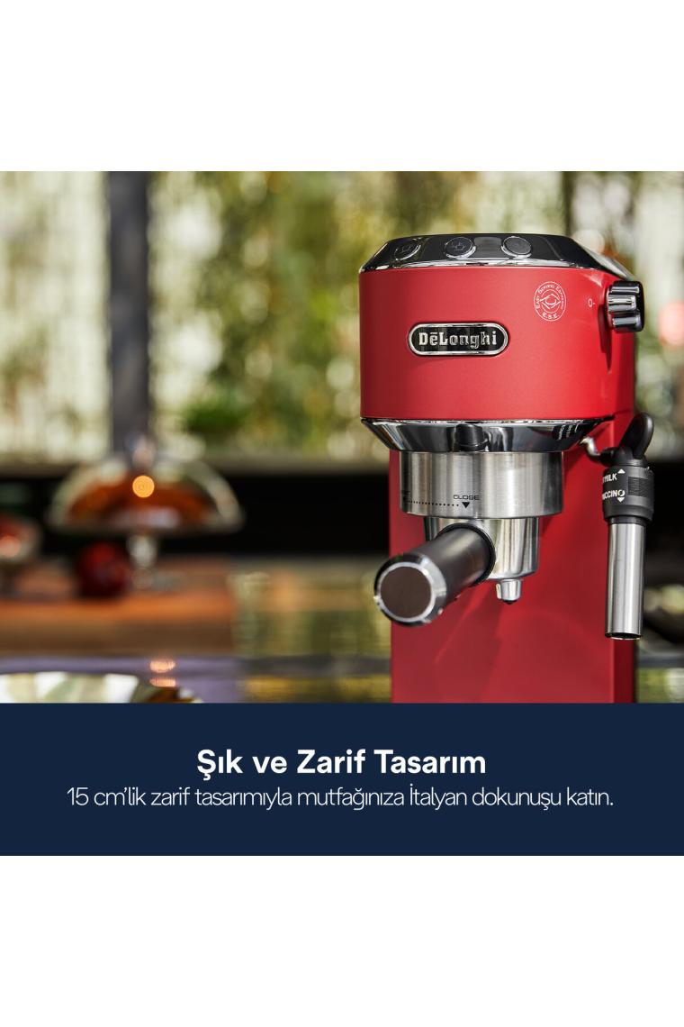Delonghi Dedica Manuel Espresso Makinesi EC 685.R