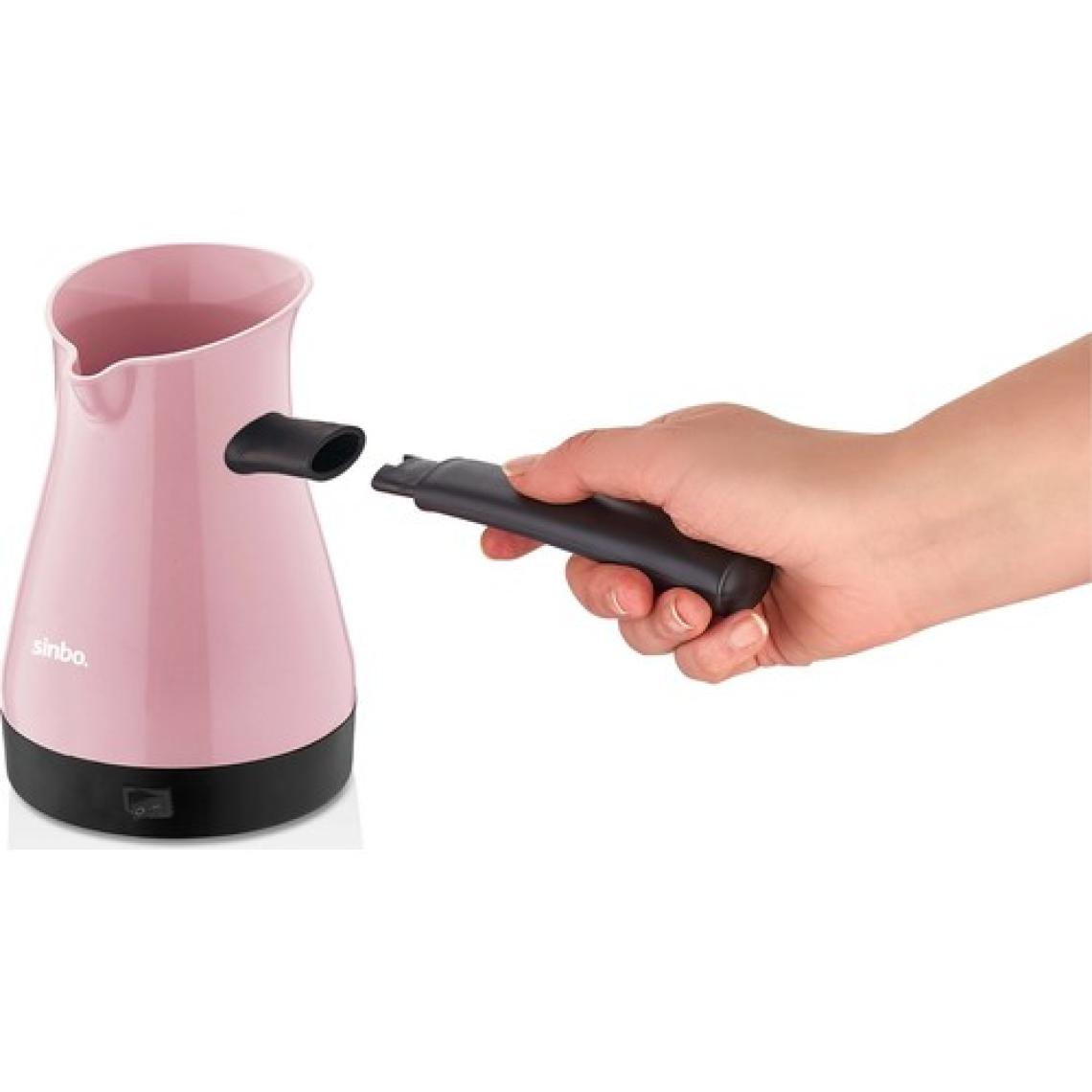 Sinbo SCM-2954 Elektrikli Cezve Pembe
