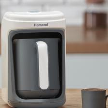 Homend Pottoman 1830H Bulut Kremi Türk Kahve Makinesi