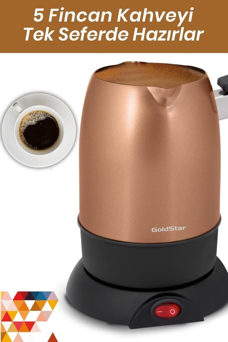 Goldstar St 7300 G Elektrikli Cezve Altın
