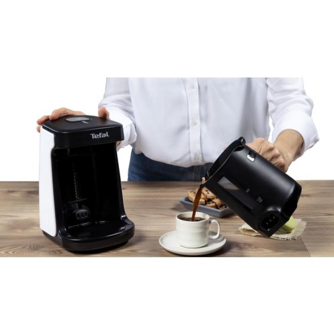 Tefal CM8111 Köpüklüm Compact Türk Kahve Makinesi Beyaz - 9100040088