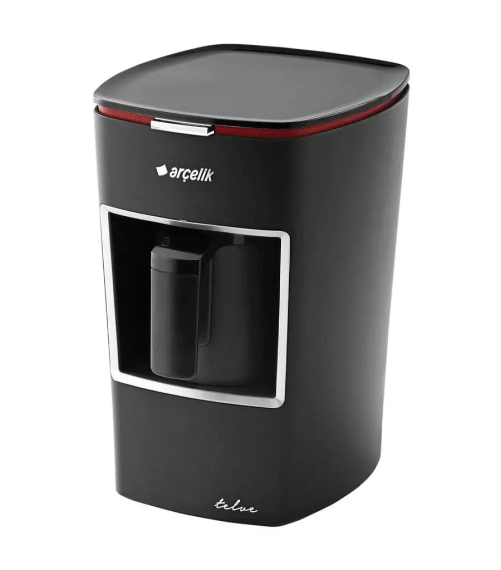 Arçelik K-3300 Siyah Mini Telve Türk Kahve Makinesi