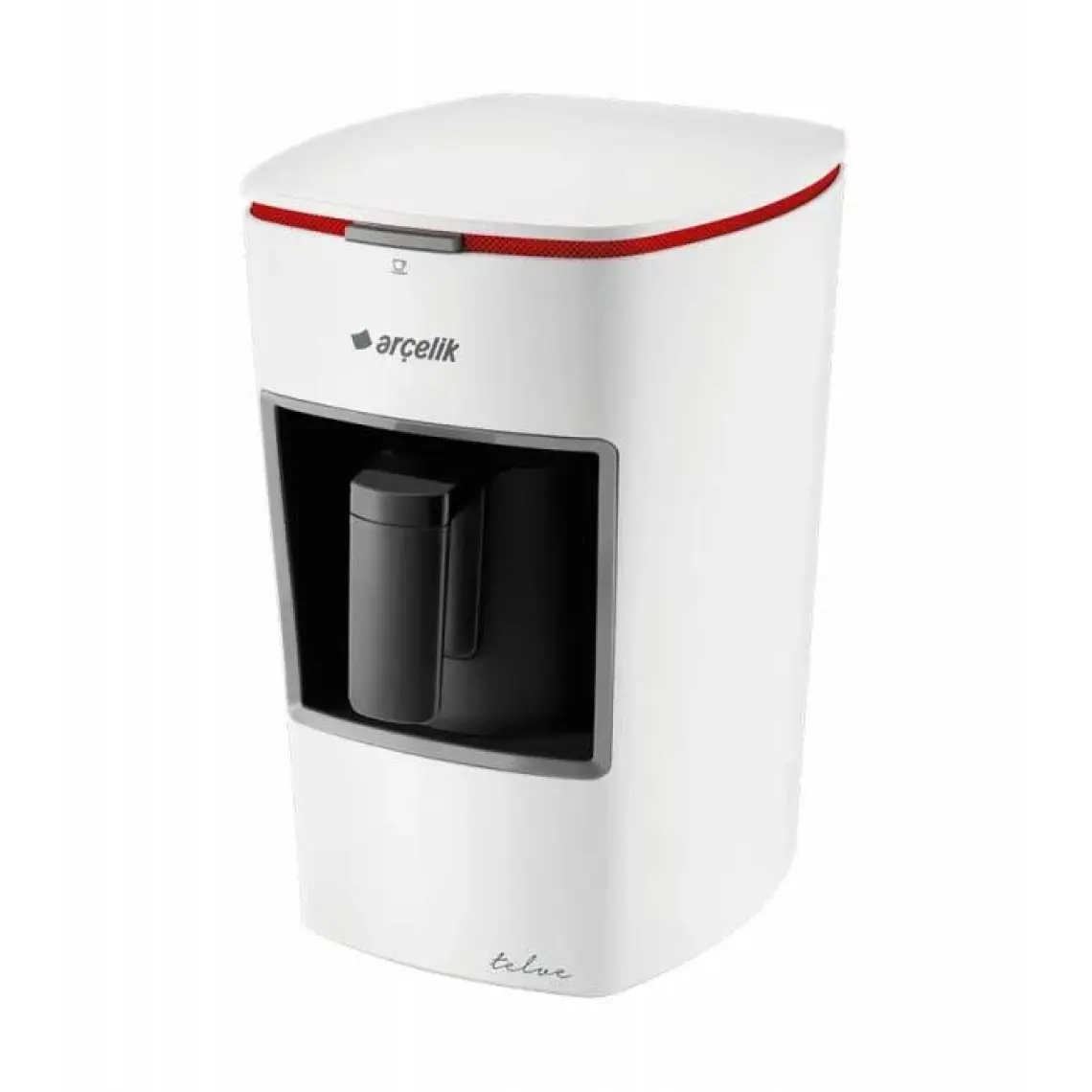Arçelik K-3300 Siyah Mini Telve Türk Kahve Makinesi