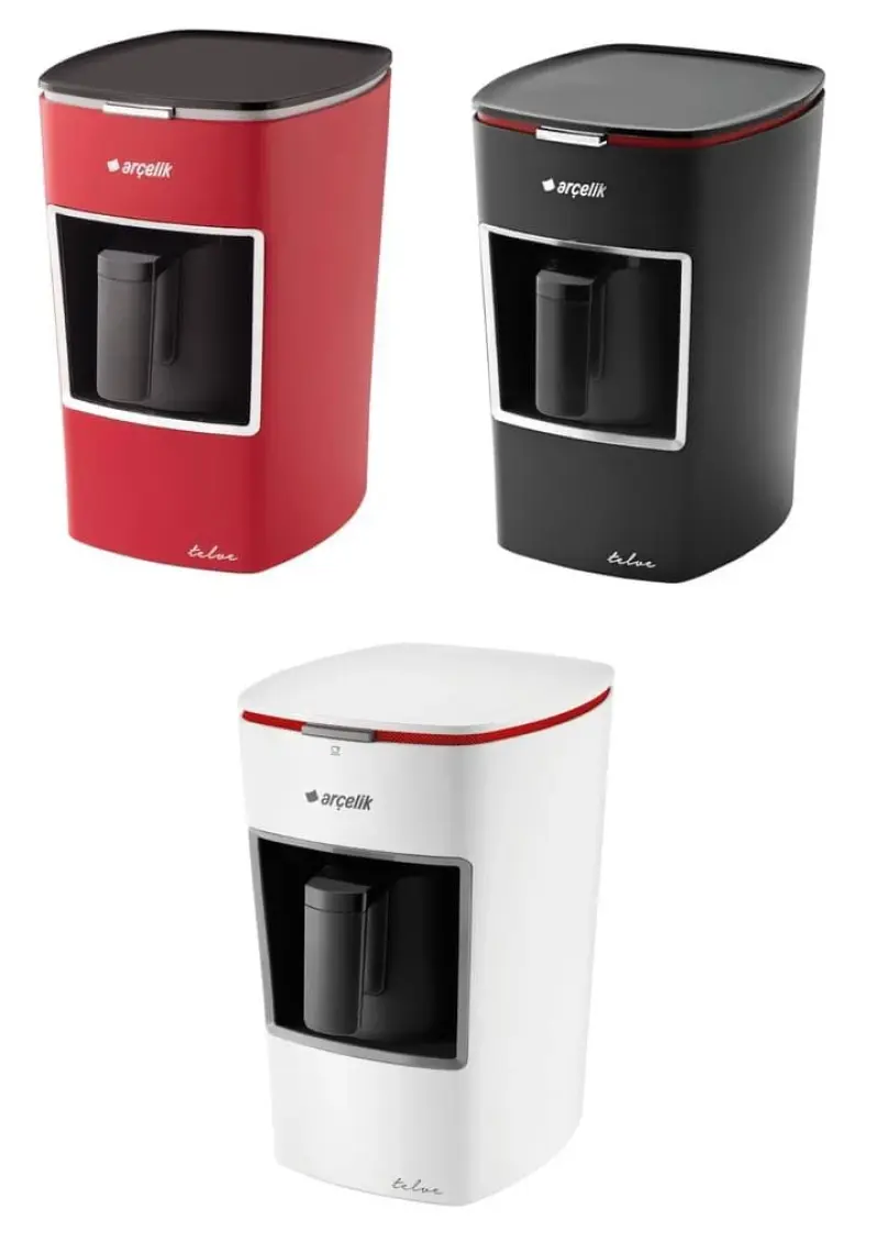Arçelik K-3300 Siyah Mini Telve Türk Kahve Makinesi