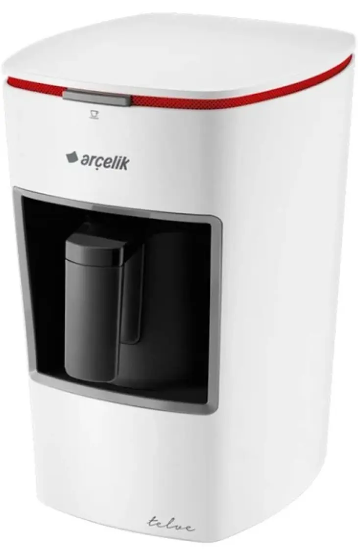 Arçelik K-3300 Beyaz Mini Telve Türk Kahve Makinesi