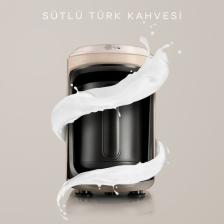 Karaca Hatır Hüps Sütlü Türk Kahve Makinesi Bej