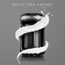 Karaca Hatır Hüps Sütlü Antrasit Türk Kahve Makinesi