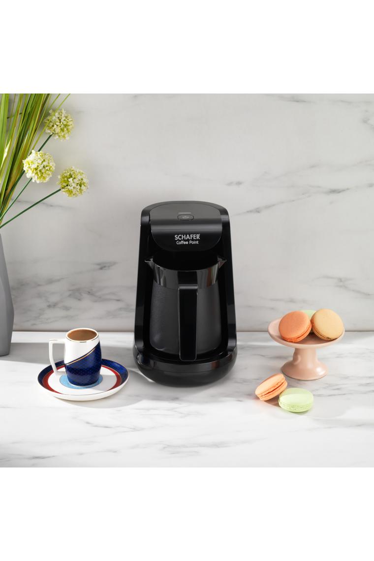 Schafer Coffee Point Siyah Türk Kahve Makinesi