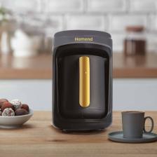 Homend Pottoman 1862H Türk Kahve Makinesi Antrasit Gold