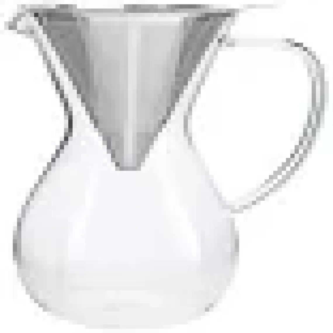 Cam Kahve Demleme Çelik Süzgeçli 850 ml