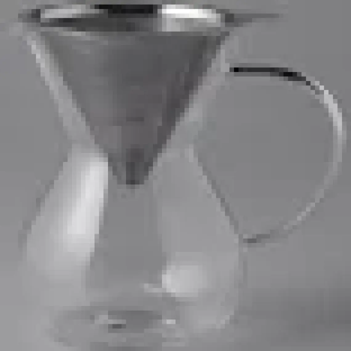 Cam Kahve Demleme Çelik Süzgeçli 850 ml
