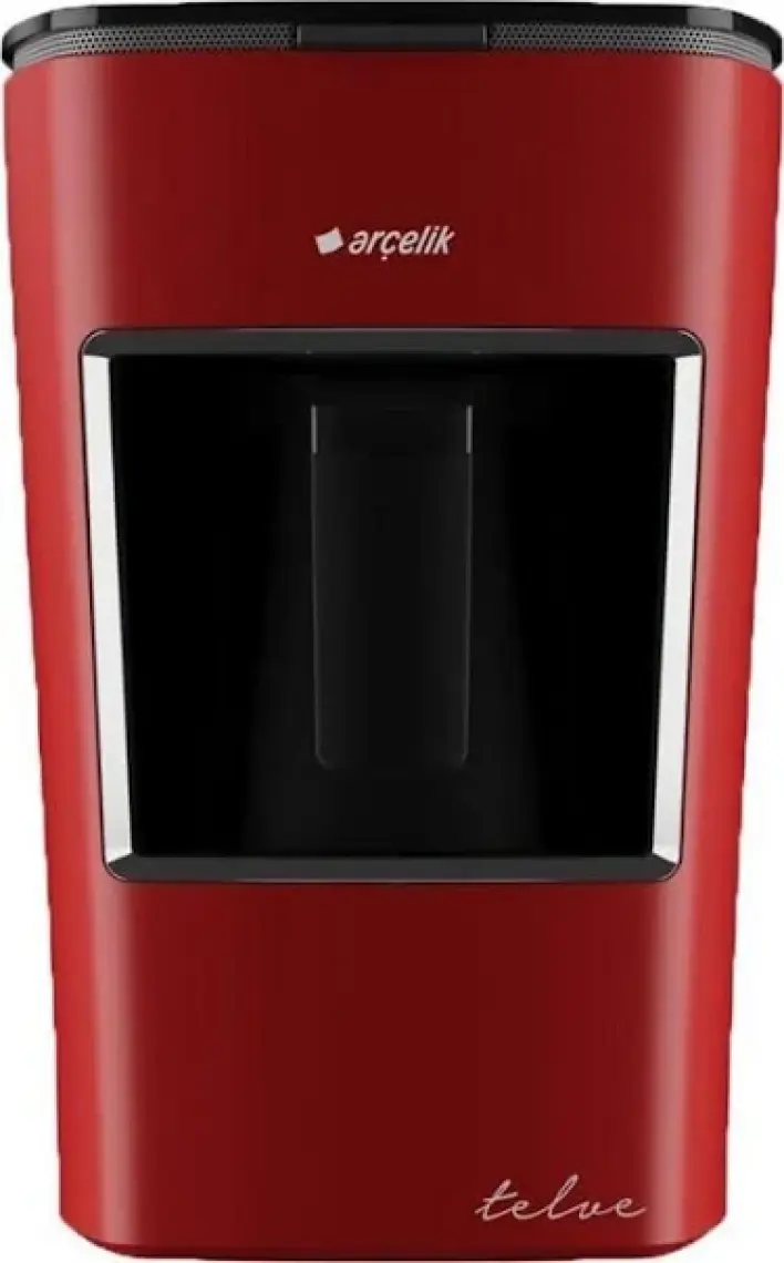 Arçelik K-3300 Kırmızı Mini Telve Türk Kahve Makinesi