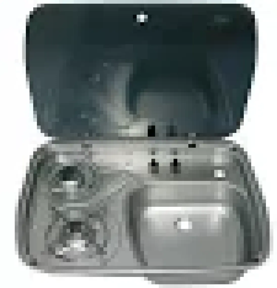Dometic HSG 2445 Karavan için 2li Ocak + Lavabo