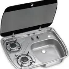 Dometic HSG 2445 Karavan için 2li Ocak + Lavabo