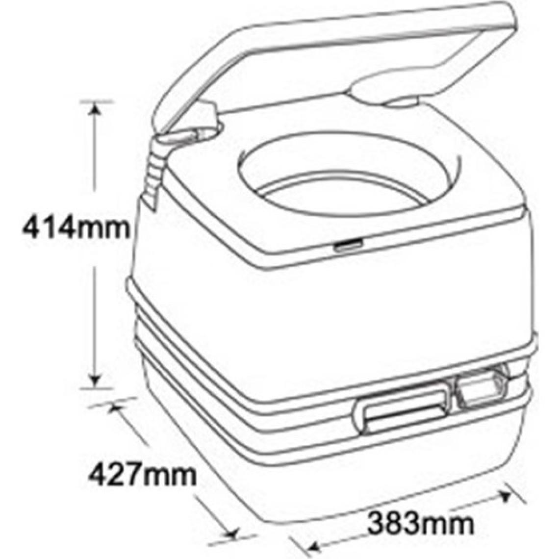 Thetford Porta Potti 165 Portatif Kamp Karavan Wc Tuvalet