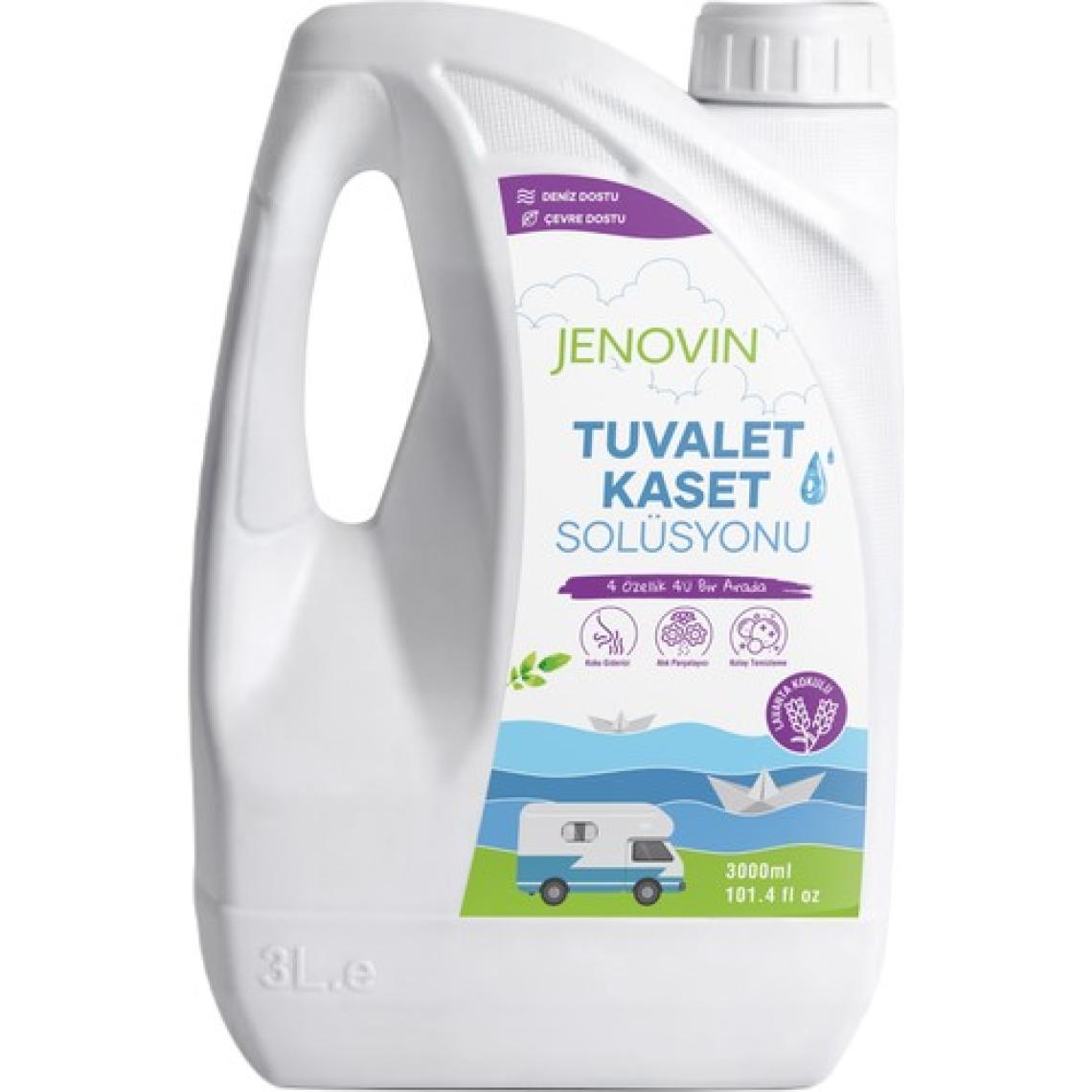 Jenovin Karavan Tekne Yat Tuvalet Wc Kaset Atık kimyasalı Lavanta Kokulu 3 L