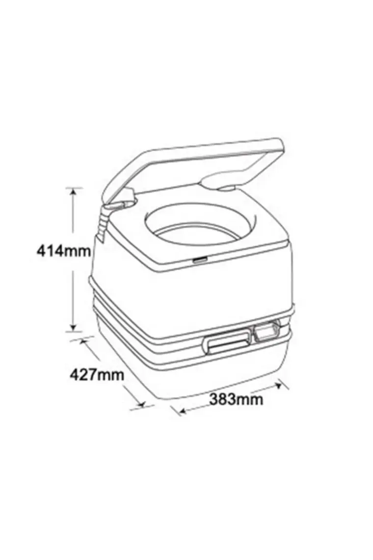 Thetford Porta Potti 165 Portatif Kamp Karavan Wc Tuvalet