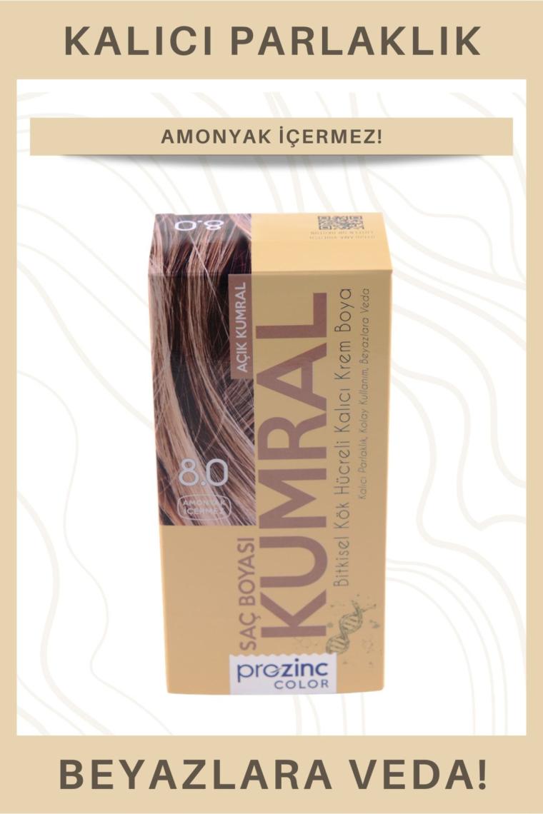 ProZinc Color 8.0 Açık Kumral Bitkisel Saç Boyası