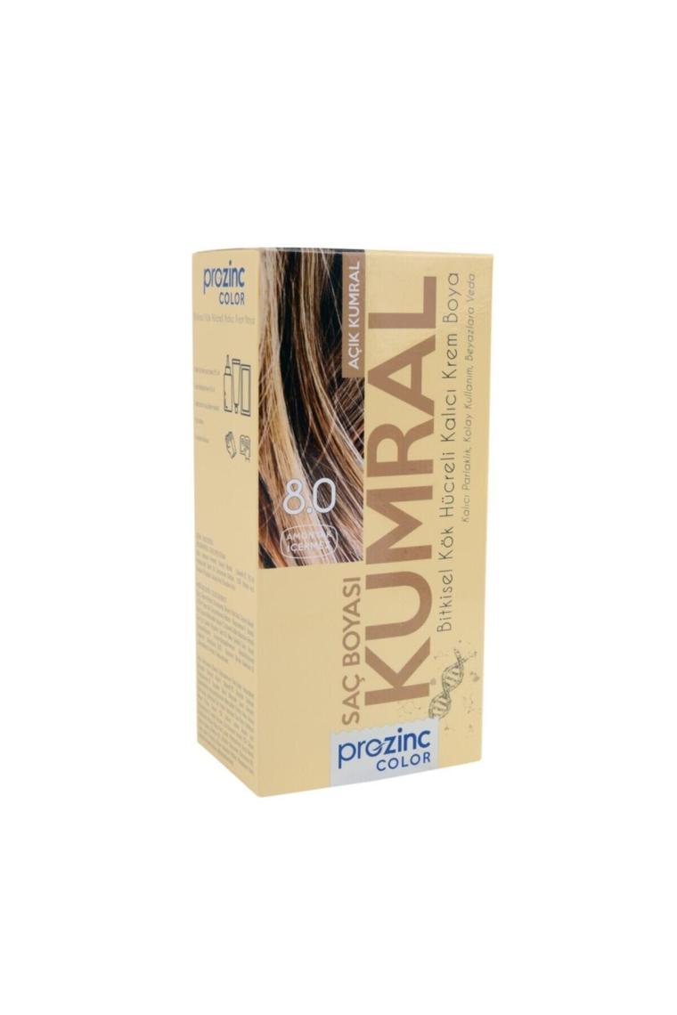 ProZinc Color 8.0 Açık Kumral Bitkisel Saç Boyası