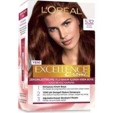 Loreal Excellence Creme 5.32 Altın Kahve Saç Boyası