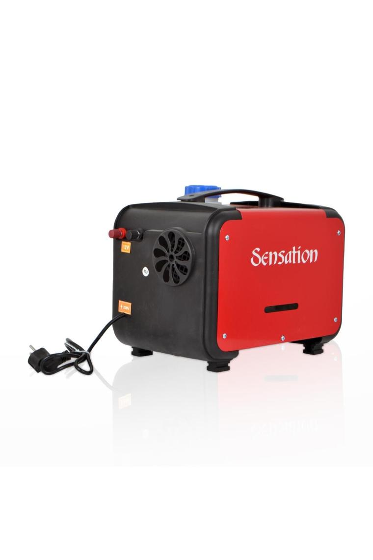 Sensation 5 KW Webasto Muadili Taşınabilir Dizel Isıtıcı (12V-220V) Kırmızı