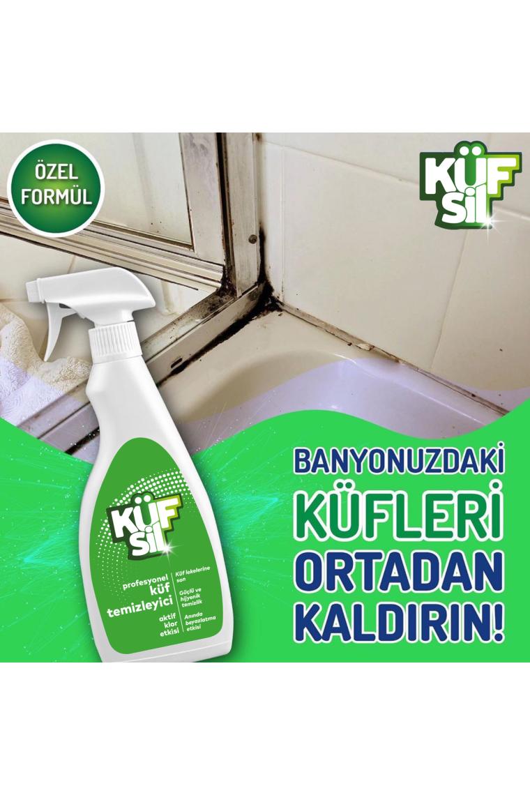 Profesyonel Küf Temizleyici 500 Ml- Aktif Klor Etkisi Ile Küfleri Ve Küf Lekelerini Temizler